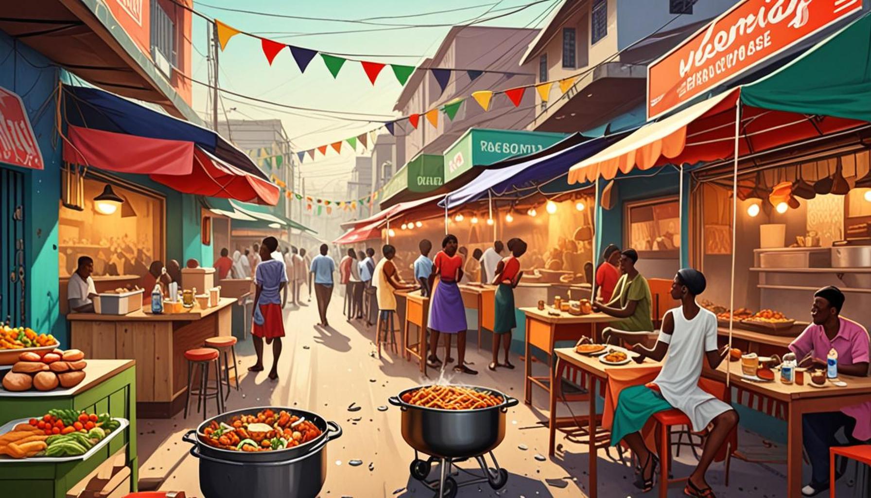Street Food in Nigeria: The Art of Creating Delicious Dishes in Informal Settings