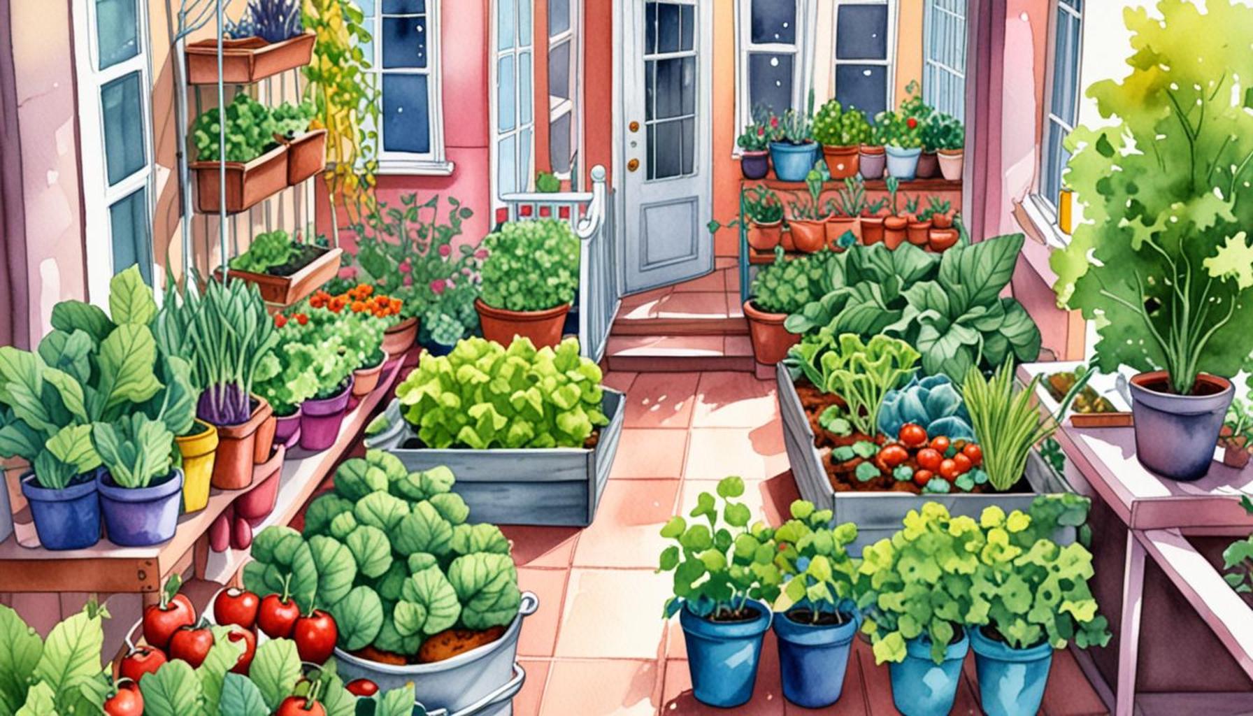 How to Start an Urban Garden: Tips for Growing Your Own Vegetables in Small Spaces