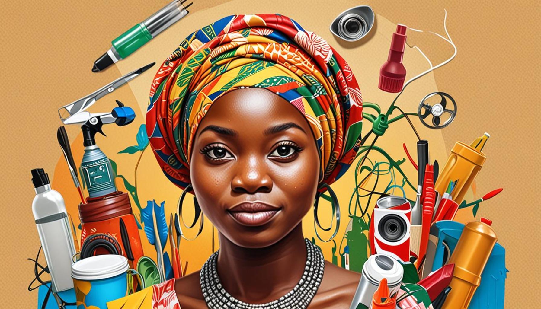 Sustainable DIY: Transforming Recyclable Materials into Artworks in the Nigerian Community