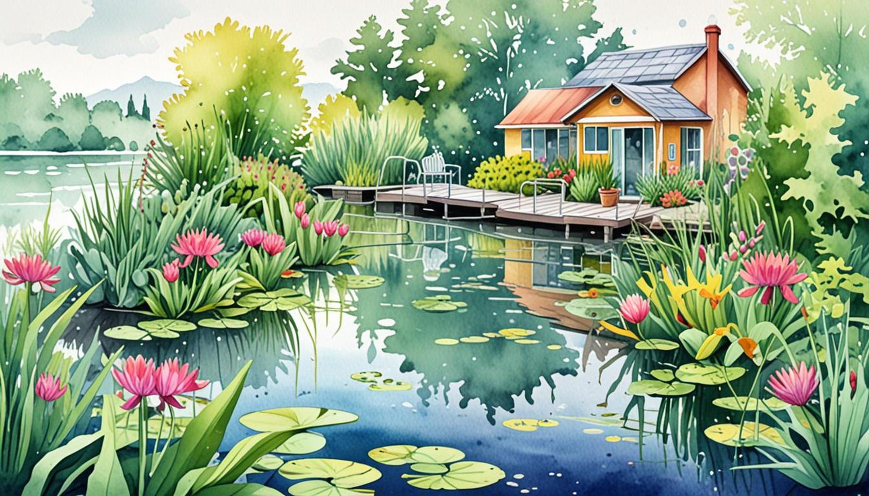 The gardening of aquatic plants in Lakes: creating sustainable ecosystems in urban environments