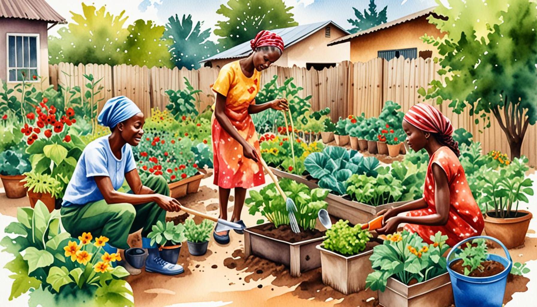 The impact of community gardening on strengthening social ties in Nigeria