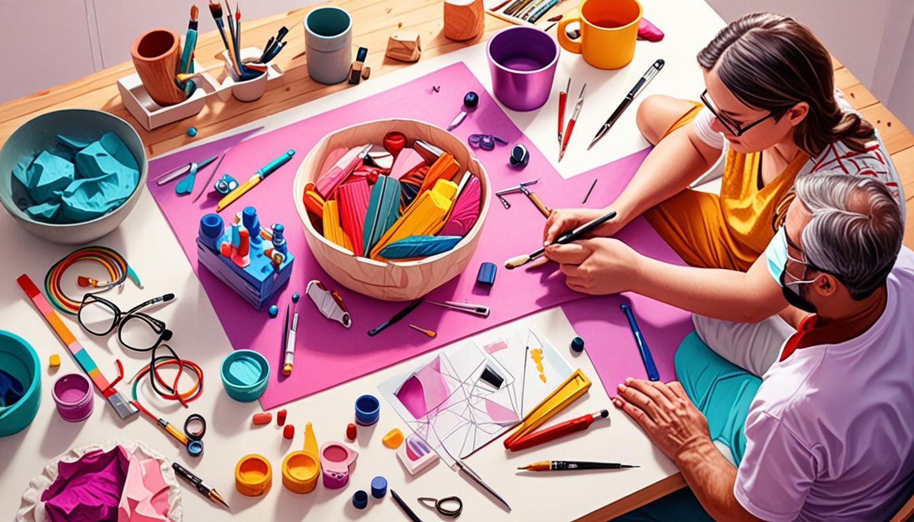 Crafting as a Tool for Therapy and Well-Being: Psychological Benefits in Creative Practice